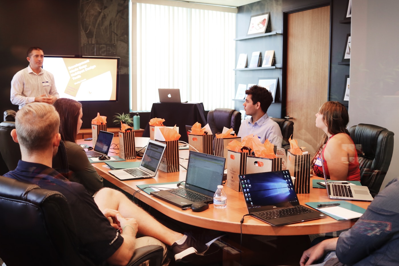 Digital marketing strategy meeting